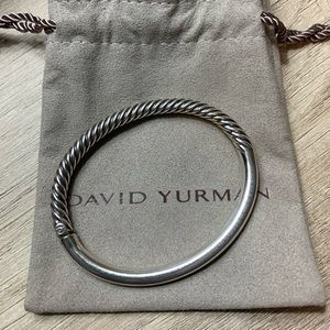 David Yurman sterling silver hinge bracelet